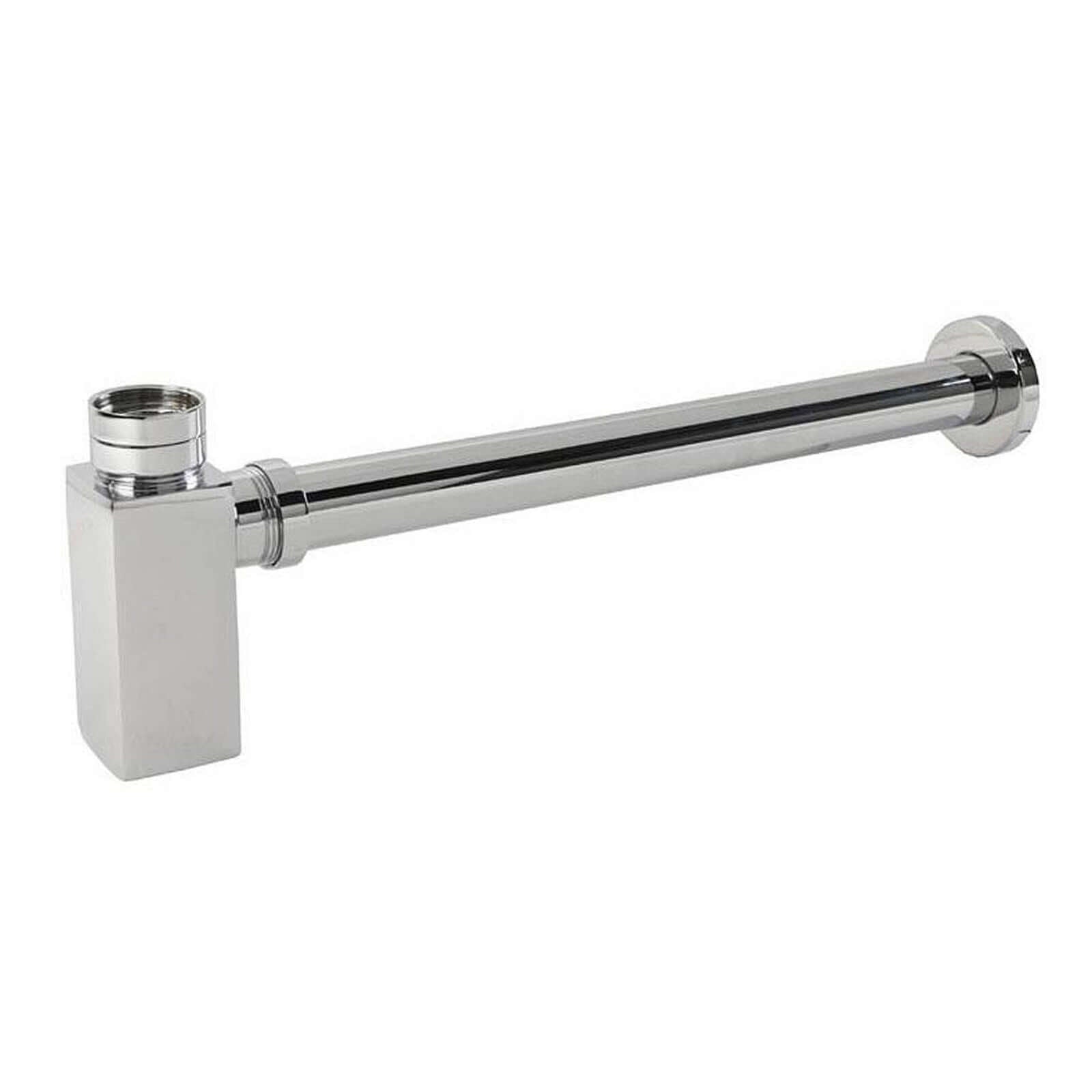 Buy Square washbasin sink bottle trap waste - chrome online UK
